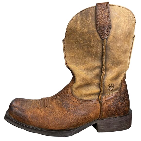 Ariat Men’s Rambler Brown Leather Western Cowboy Boot Size US 12 EE main image 9